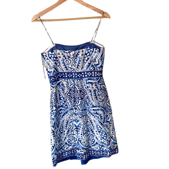 Harold’s Silk Strappy Fit & Flare Mini Dress - Picture 2 of 7